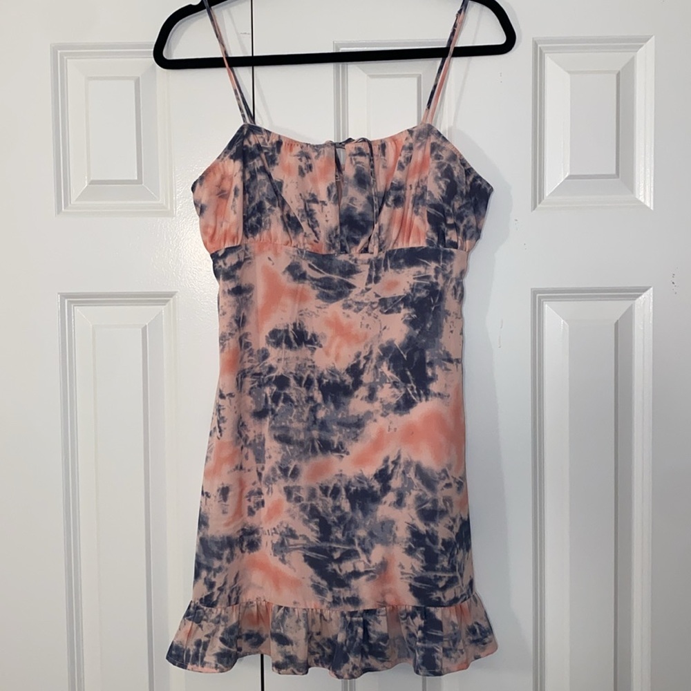 Essue tie dye mini Dress size small
